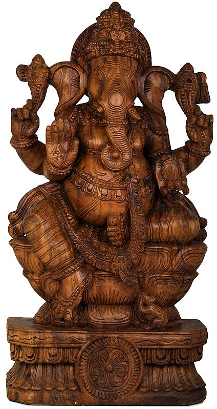 Ganesha Blessing His Devotees