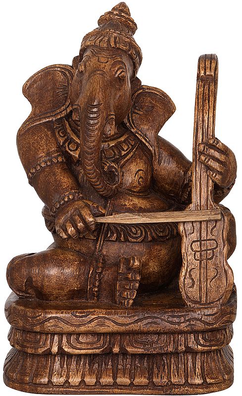 Ganesha Playing Violin