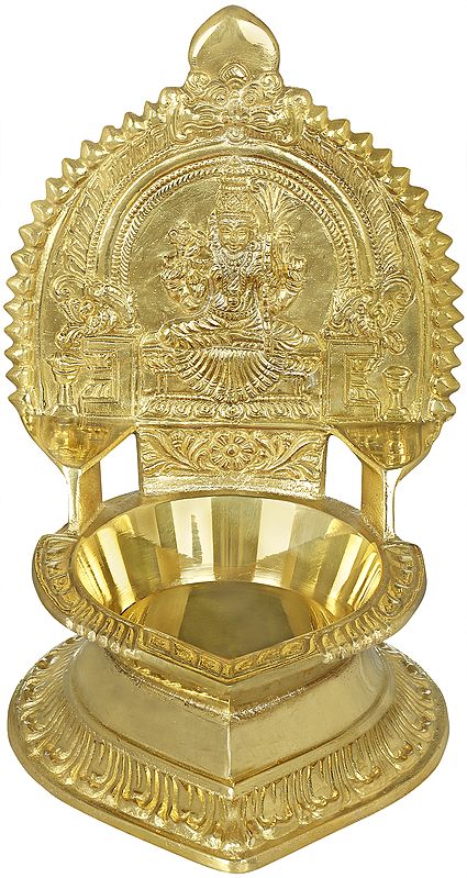 Goddess Rajarajeshwari (Tripura Sundari) Oil Lamp
