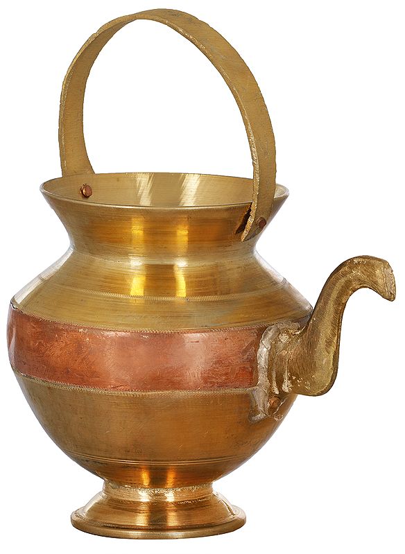Ganga Jamuna Arghya Pot (Kettle)