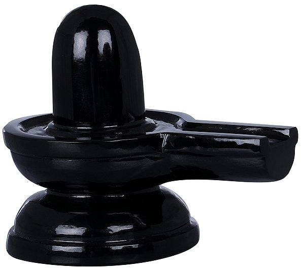 Black Marble Small Shiva Linga