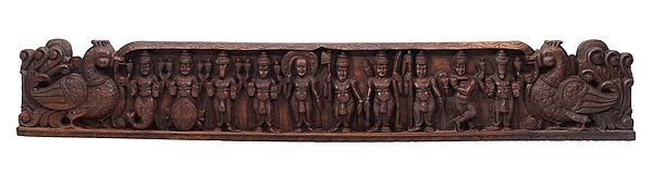 Large Vishnu Dashavatara (Wall Hanging Panel)