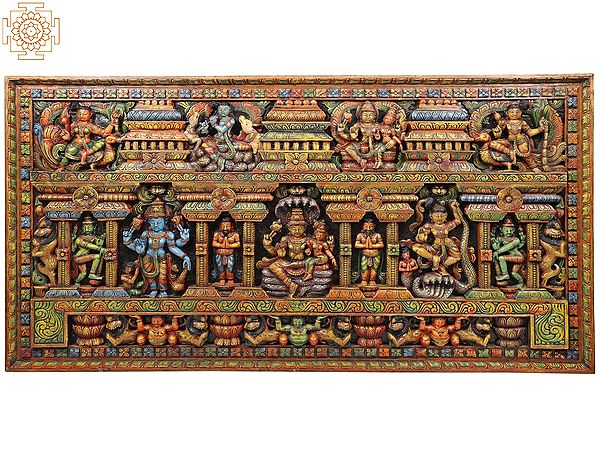 Panel Of Vishnu-Roopas