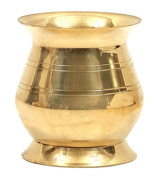 2" Small Puja Lota In Brass | Handmade | Made In India