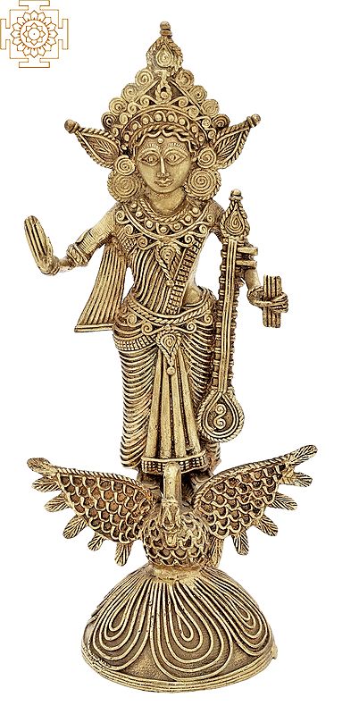 Standing Devi Saraswati