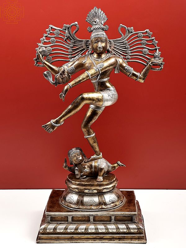 28" Brass Nataraja (Shiva Tandava) | Handmade