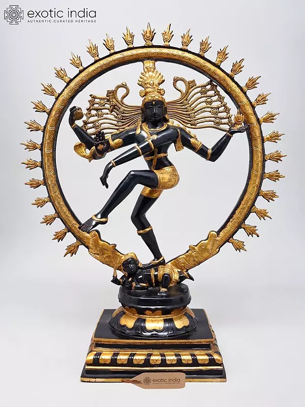 22" Nataraja | Dancing Shiva | Brass Statue | Handmade