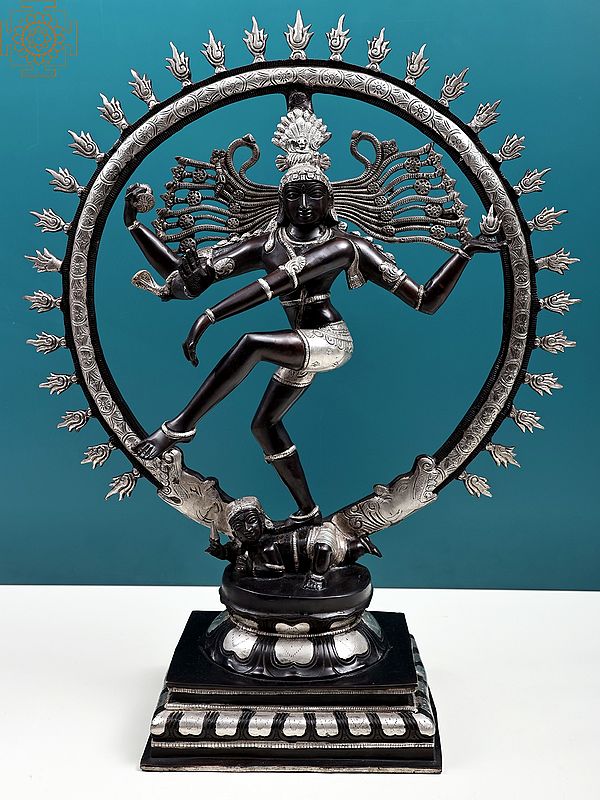 22" Nataraja | Dancing Shiva | Brass Statue | Handmade