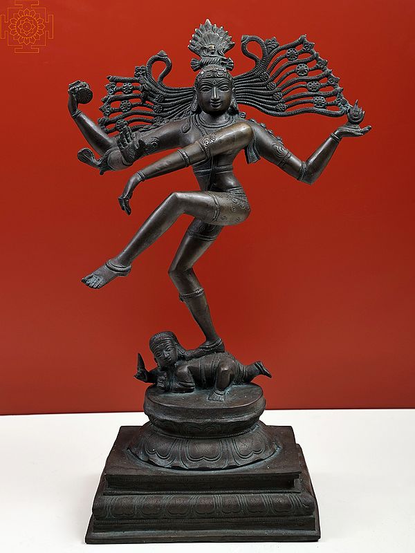 19" Brass Nataraja (Shiva Tandava) | Handmade