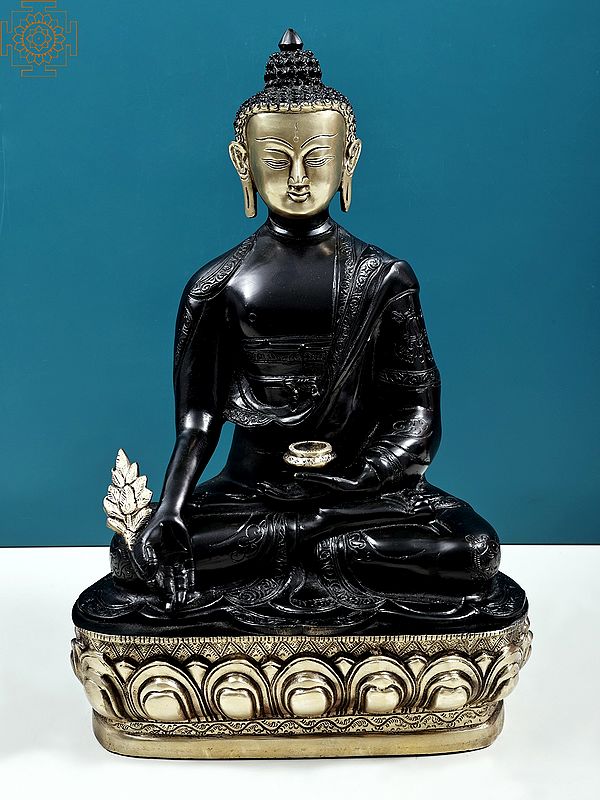 16" The Medicine Buddha (Tibetan Buddhist) | Handmade