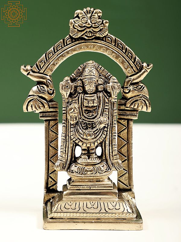 5" Small Venkateshvara Idol | Tirupati Lord Balaji Statue
