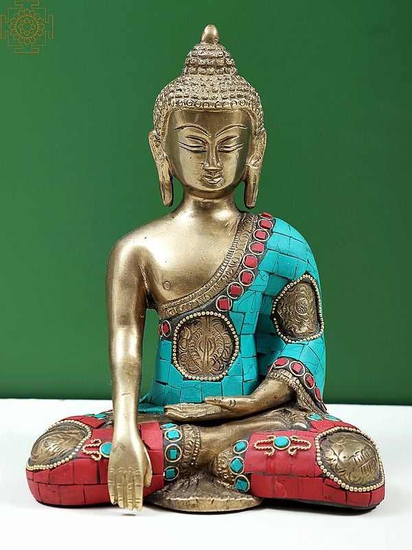 7" Lord Bhumisparsha Buddha | Handmade