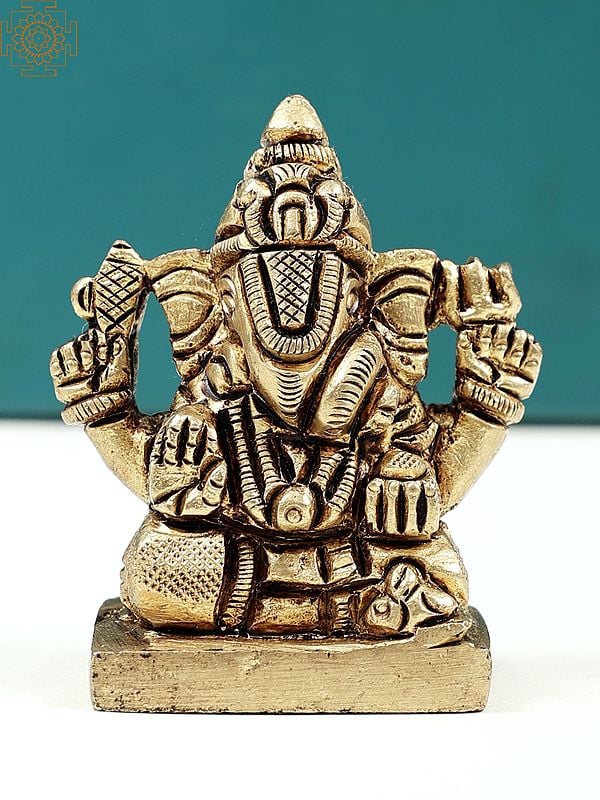 2" Small Lord Ganesha Statue | Handmade