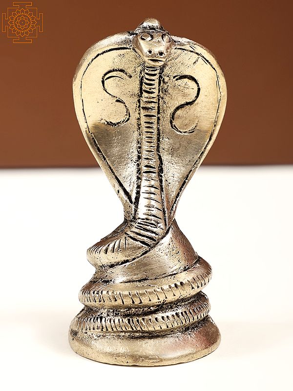 3" Brass Kundalini Sculpture | Handmade