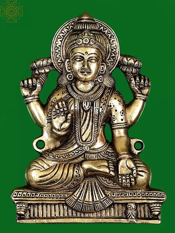 7" Goddess Lakshmi Statue | Handmade | Goddess of Money
