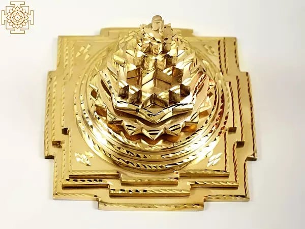 Brass Sri Yantra (Maha Meru) | Handmade