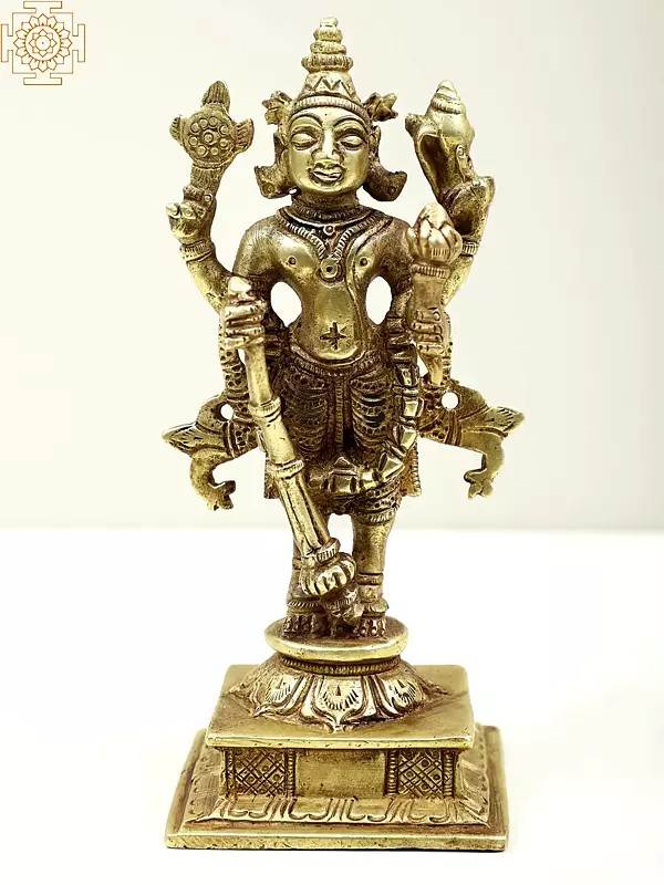 5" Small Standing Lord Vishnu