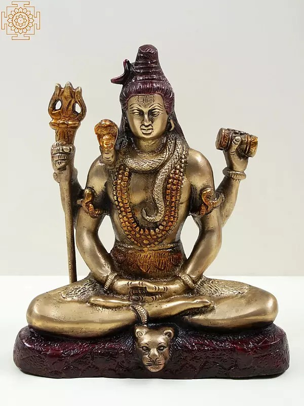8" Mahayogi Shiva in Dhyana Mudra