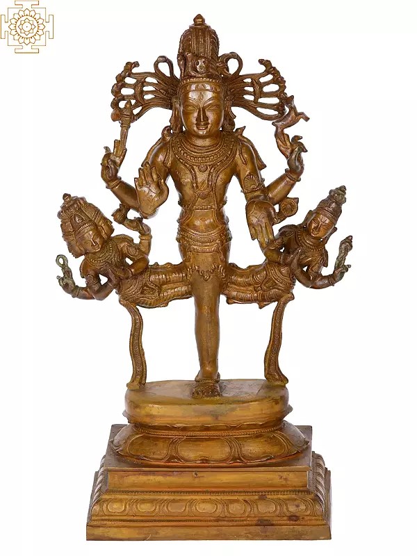 15" Egapatha Moorthy | Madhuchista Vidhana (Lost-Wax) | Panchaloha Bronze from Swamimalai