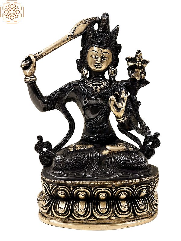 8" Tibetan Buddhist - Manjushri