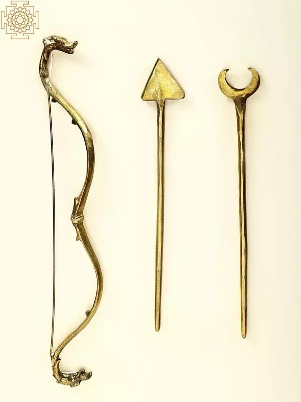 Bhagawan Rama's Brass Bow and Arrow