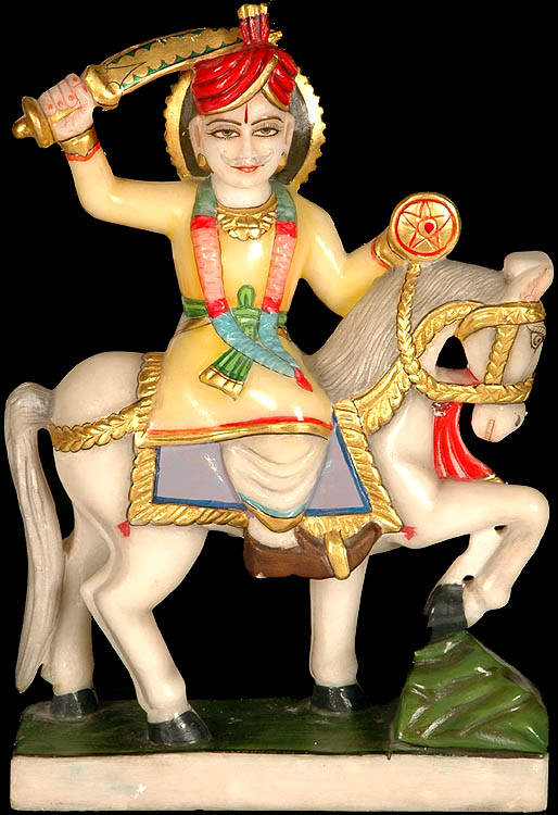 A Marwari Warrior Ramadevaji of Rajasthan