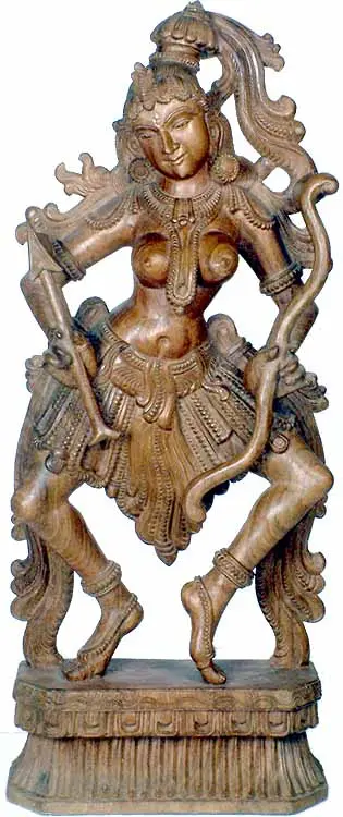 Apsara with Spread Legs