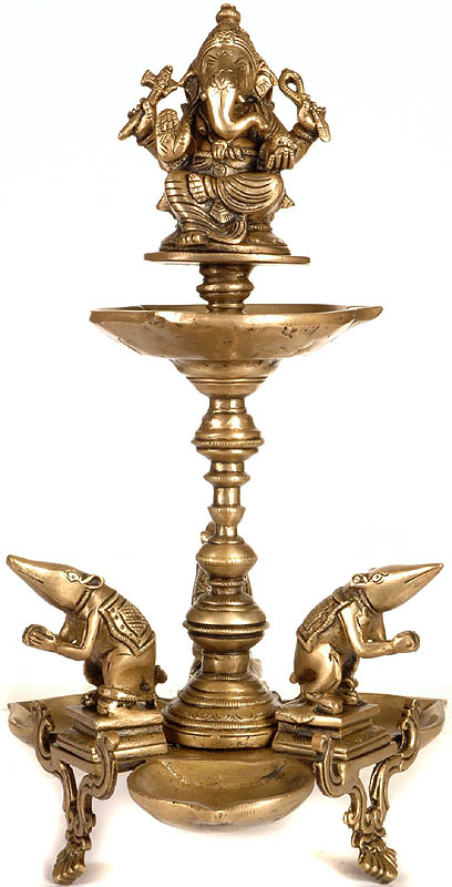 Auspicious Ganesha Lamp