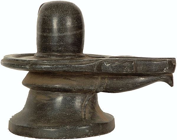 Black Stone Shiva Linga