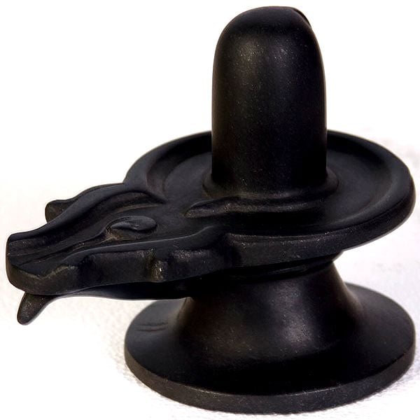 Black Stone Shiva Linga