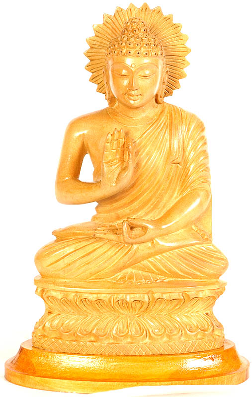 Blessing Introspective Buddha Seated in Vajraparyankasana