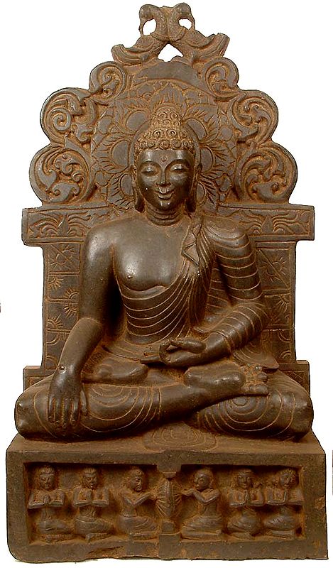 Buddha in Bhumisparsa Mudra