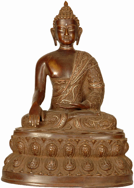 Buddha Invoking Mother-Earth to be His Witness