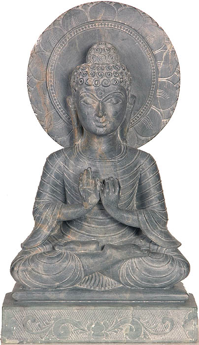 Buddha in the Dharmachakra Mudra