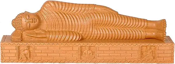Buddha under Maha Parinirvana