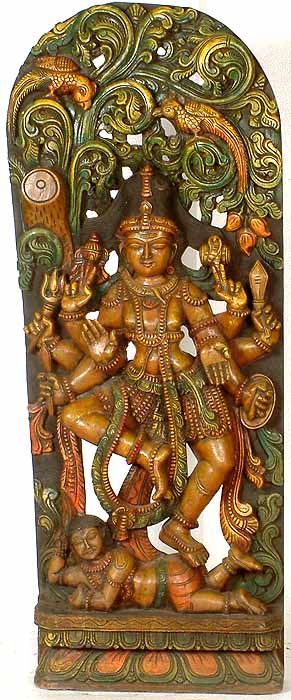 Dancing Eight-Armed Shiva