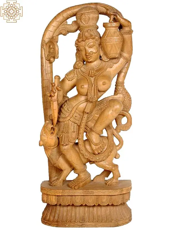 Dancing Lady on a Lion