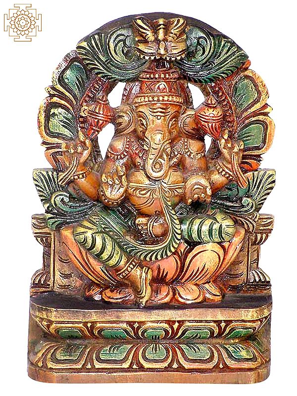 Ganesha Seated in Lalitasana