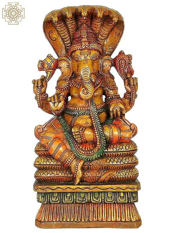 Ganesha on Sheshanaga