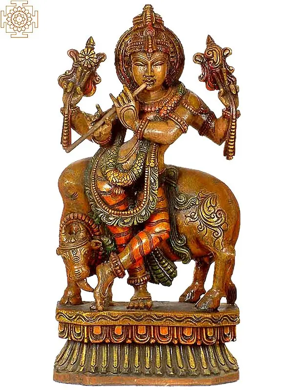 Fluting Krishna