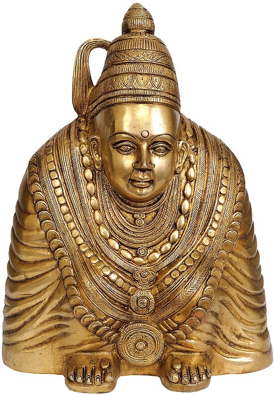 13" Goddess Manasa Devi Statue in Brass | Handmade | Made in India