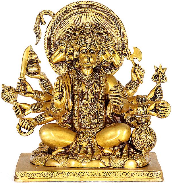 Five-Headed Lord Hanuman (The Eleventh Rudra)