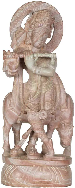Fluting Krishna