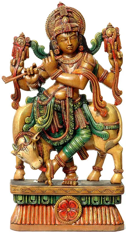 Fluting Krishna