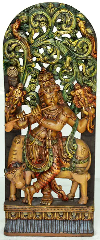 Fluting Krishna