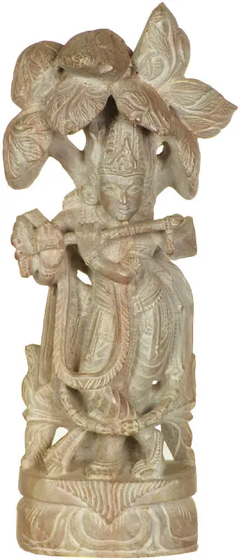 Fluting Krishna