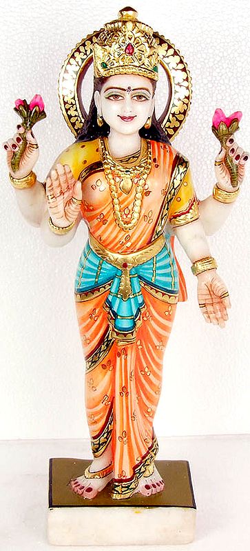 Four-Armed Standing Lakshmi