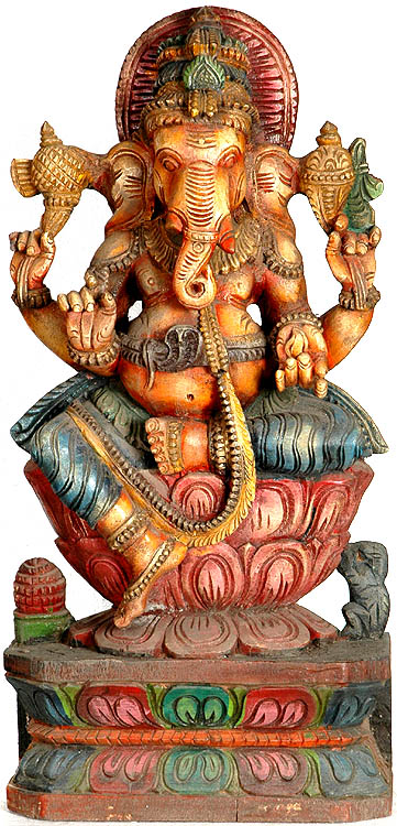 Ganesha in Lalitasana