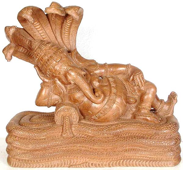 Ganesha on Sheshanaga