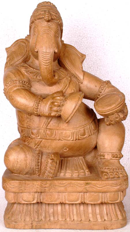 Ganesha Playing Cymbals
